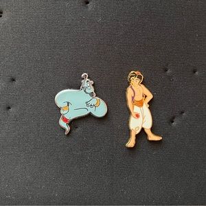 Aladdin and Genie Two Pin Set - Disney Pin Trading